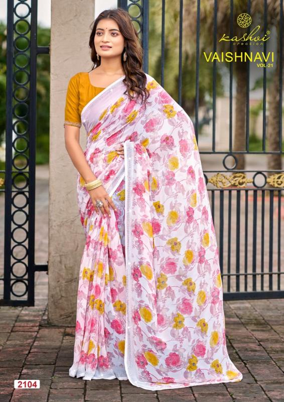 Kashvi vaishnavi vol 21 sarees wholesale